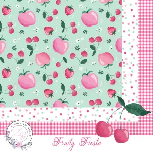 ⋅ Fruity Fiesta ⋅ Mix Match Create © ⋅ Vegan Faux Leather Bundle ⋅ 3 Piece Set ⋅
