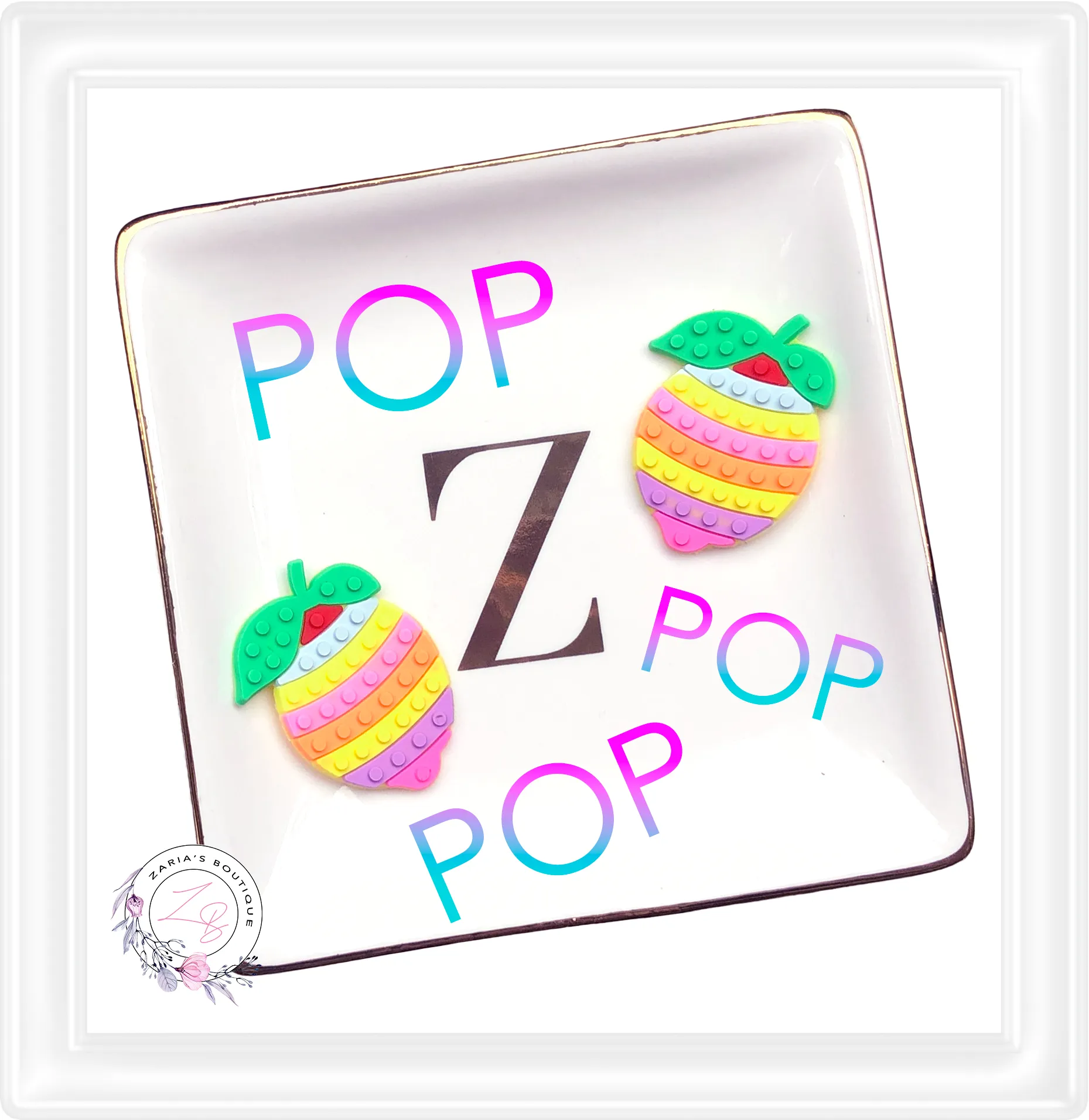 ⋅ Pop-It Bubbles ⋅ Custom Vegan Faux Leather ⋅