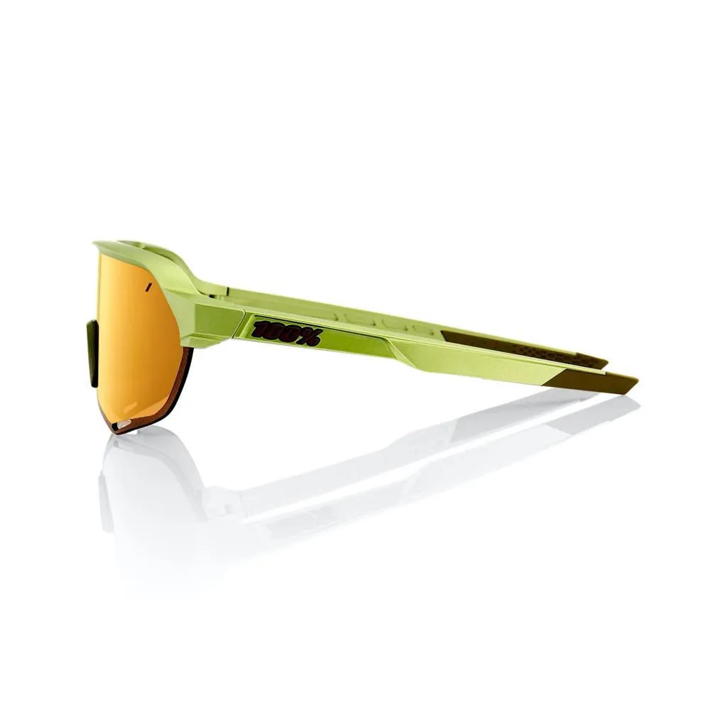 100% S2 - Matte Metallic Viperidae - Bronze Multilayer Mirror Lens