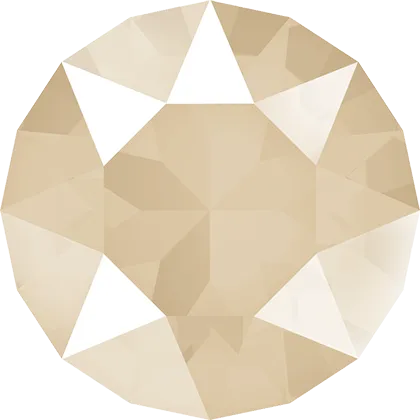 1028 & 1088 Swarovski Chaton & Round Stones, Crystal Ivory Cream Unfoiled (001 L106S)