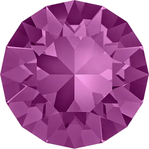 1028 & 1088 Swarovski Chaton & Round Stones, Fuchsia (502)