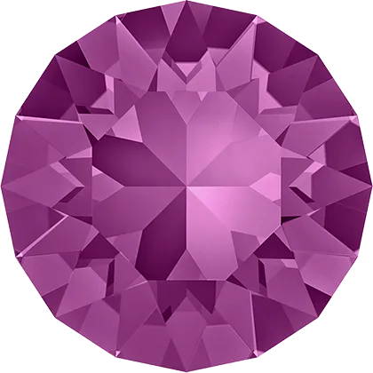 1028 & 1088 Swarovski Chaton & Round Stones, Fuchsia (502)