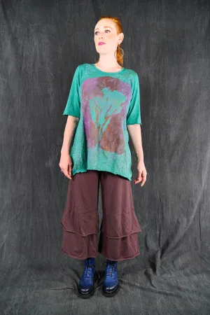 1600 Simple Tee Cyan-P