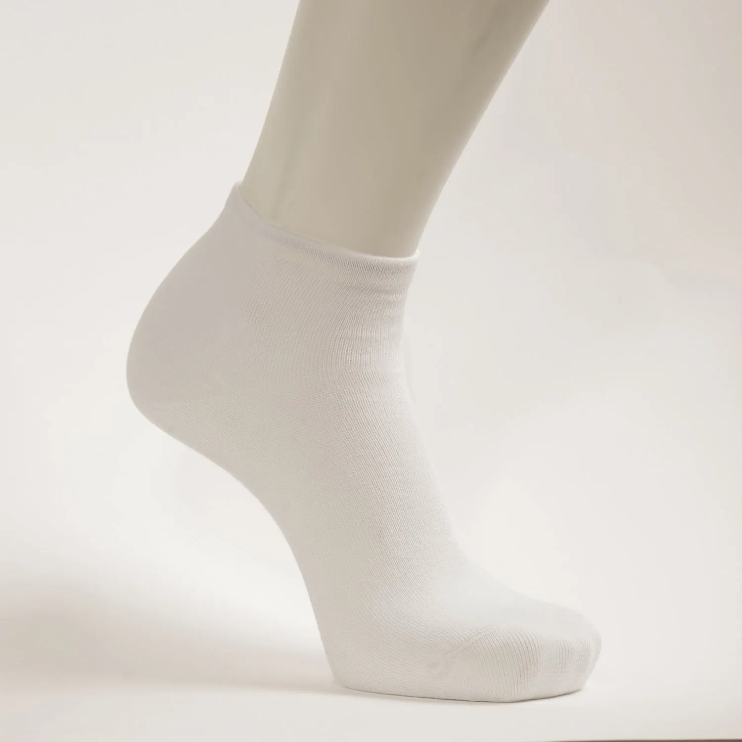 3-Pack Men Ankle Simple Sport Cotton socks(وسط)
