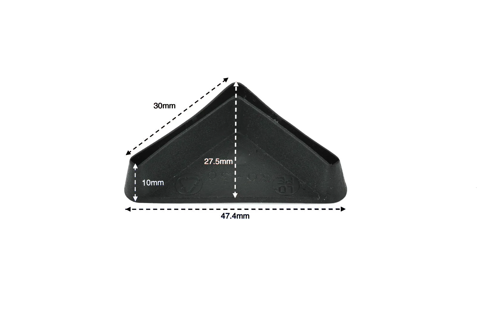 30x30mm Angle Iron End Caps | Made in Germany | Keay Vital Parts