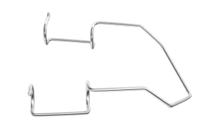 357R 14-025S Barraquer Wire Speculum, Temporal, Adult Size, Open 14.00 mm Blades, Length 45 mm, Stainless Steel