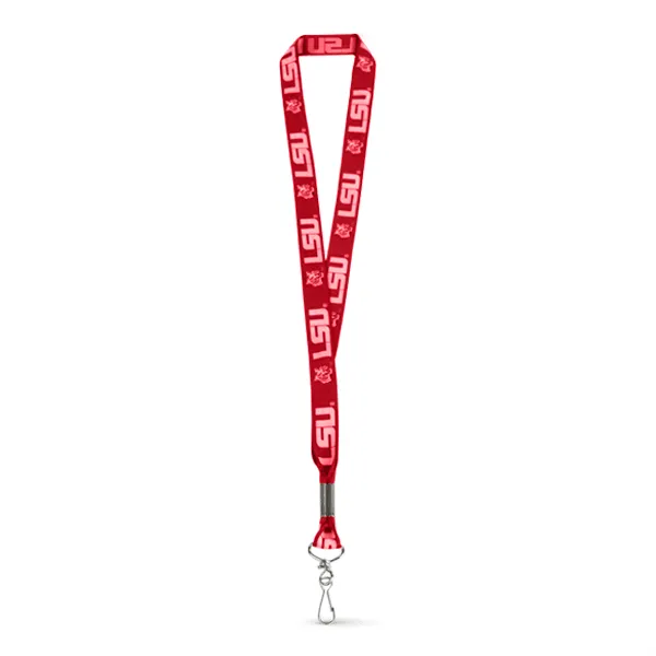 3/8" Flat Polyester Lanyard - Digitally Dye Sublimated