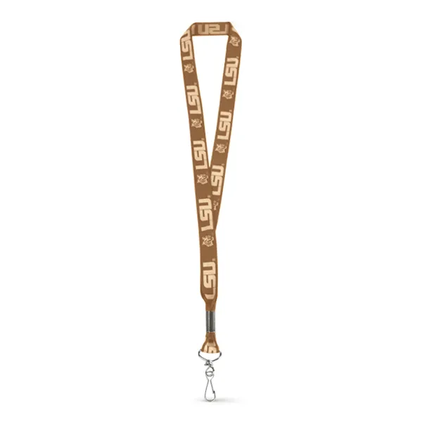 3/8" Flat Polyester Lanyard - Digitally Dye Sublimated