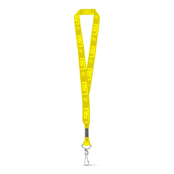 3/8" Flat Polyester Lanyard - Digitally Dye Sublimated