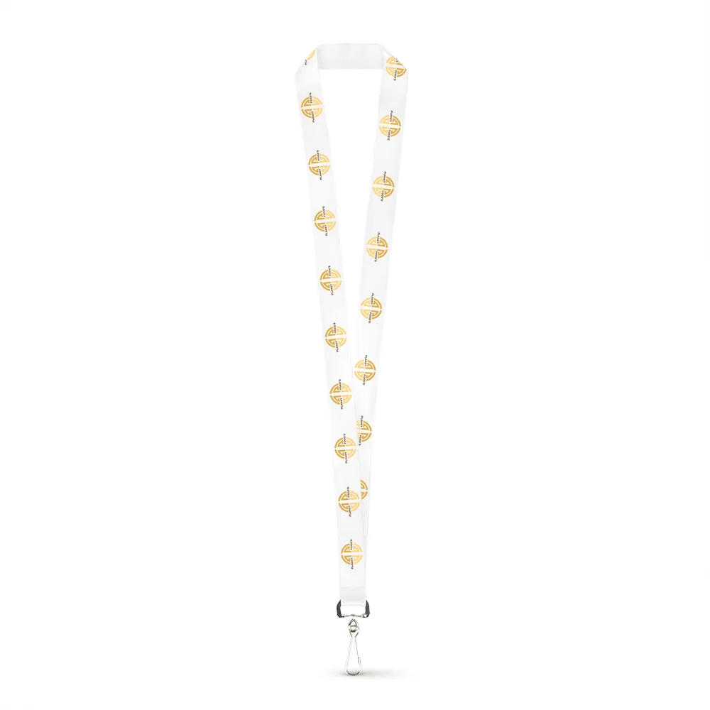3/8" Flat Polyester Lanyard - Digitally Dye Sublimated
