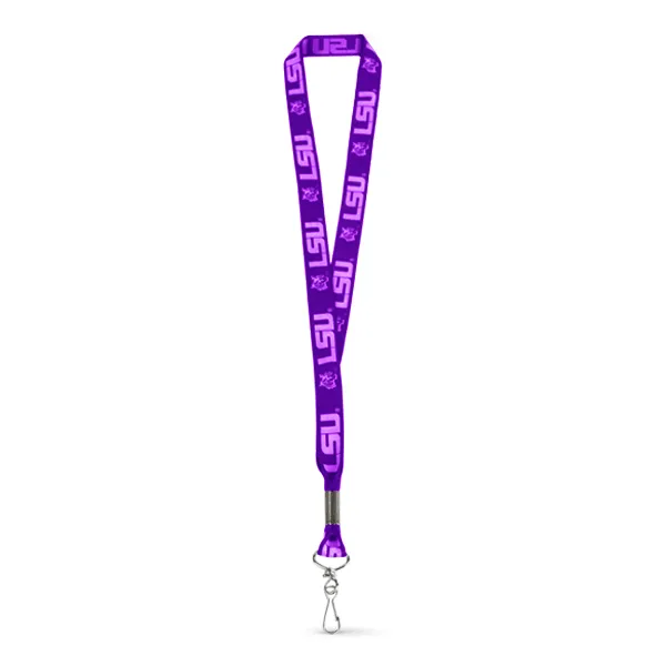 3/8" Flat Polyester Lanyard - Digitally Dye Sublimated