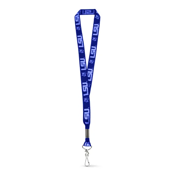 3/8" Flat Polyester Lanyard - Digitally Dye Sublimated