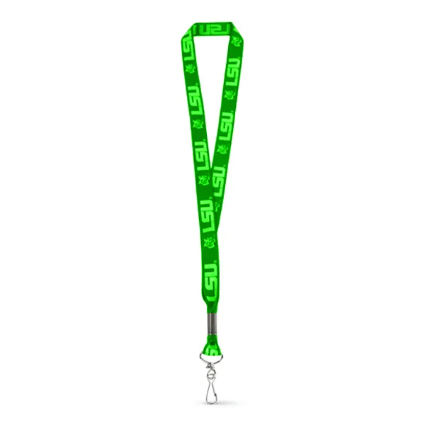 3/8" Flat Polyester Lanyard - Digitally Dye Sublimated
