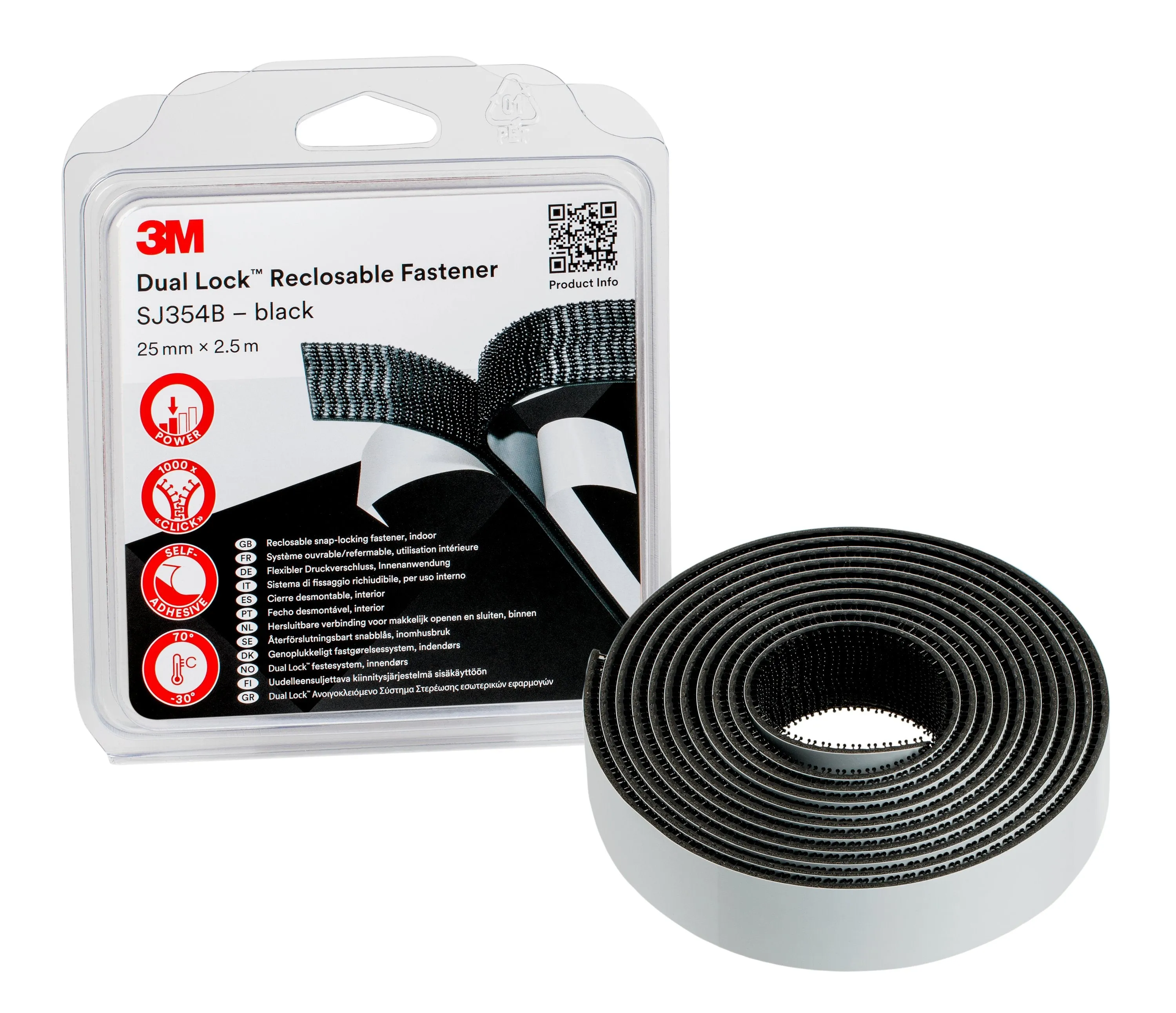 3M SJ354B Dual Lock 25mm x 2.5m