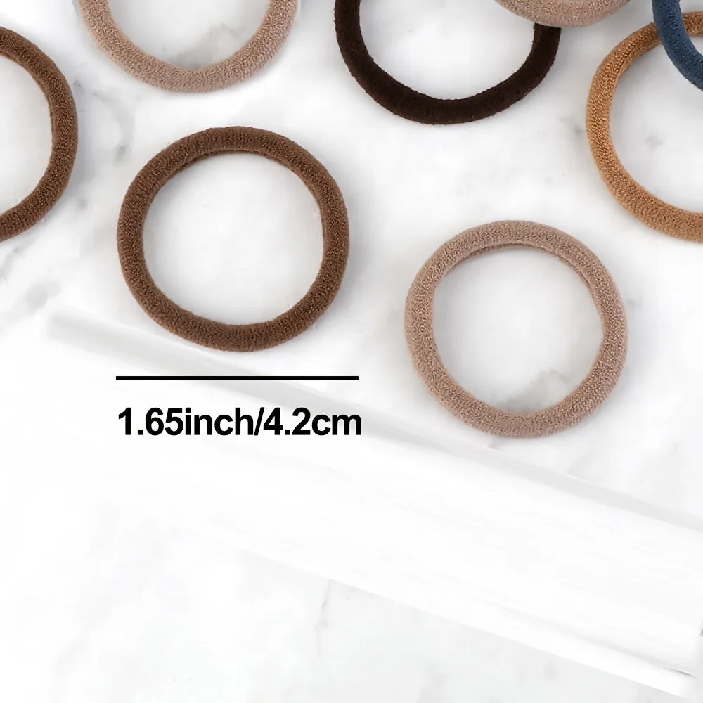 50PCS Colorful Hair Ties