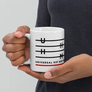 50th Anniversary UHHM White glossy mug