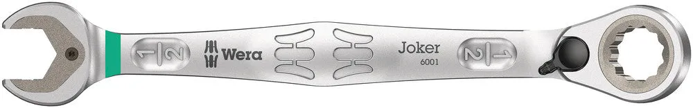 6001 Joker Switch Ratcheting combination wrenches, with switch lever, imperial, 1/2" x 171 mm