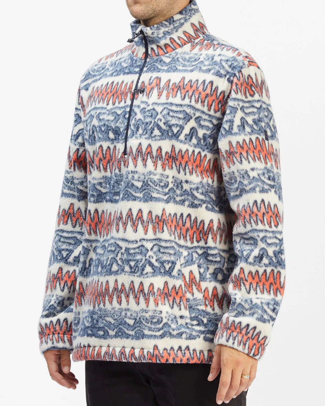 A/Div Boundary Half-Zip Mock Neck Pullover