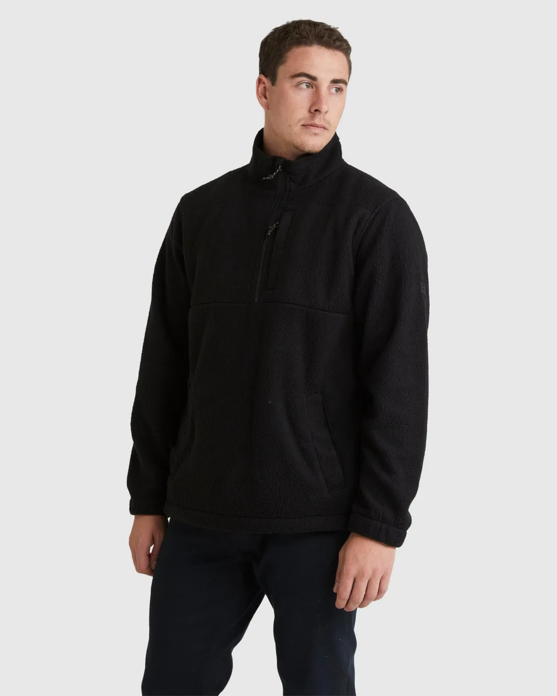 A/Div Boundary Half-Zip Mock Neck Pullover
