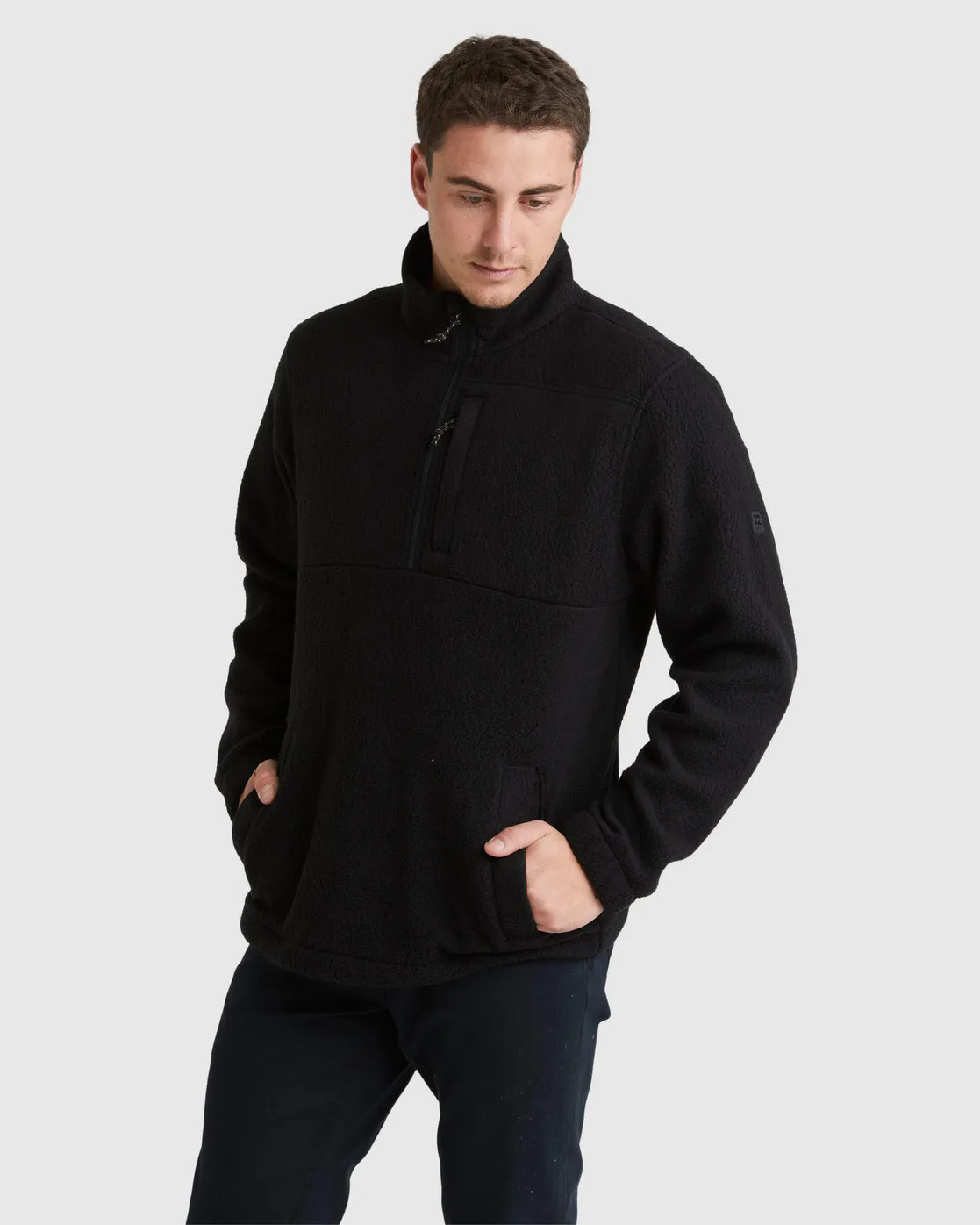 A/Div Boundary Half-Zip Mock Neck Pullover
