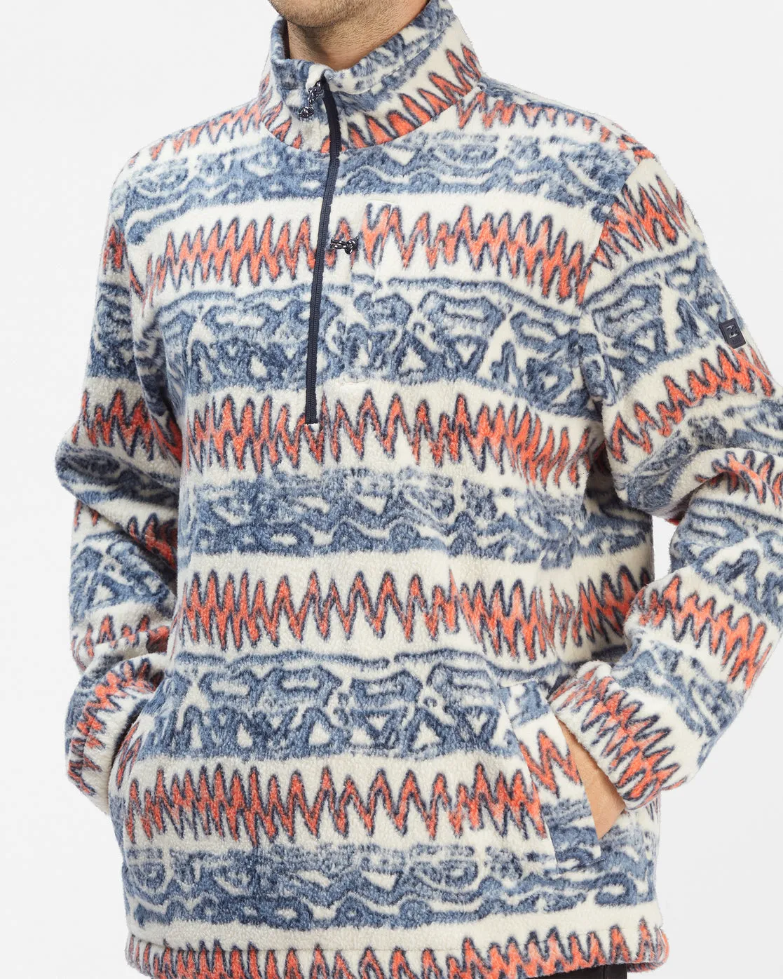 A/Div Boundary Half-Zip Mock Neck Pullover