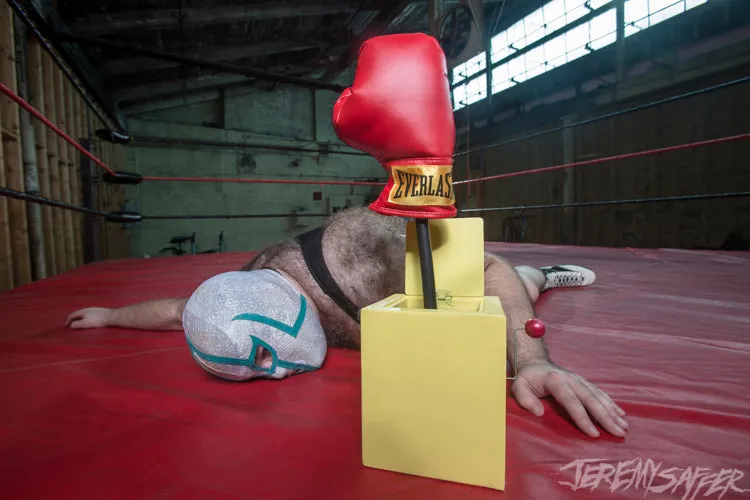 Adriangale - Sucker Punch! masked cover shot - signed limited edition 8x12 metallic print (1 LEFT!)
