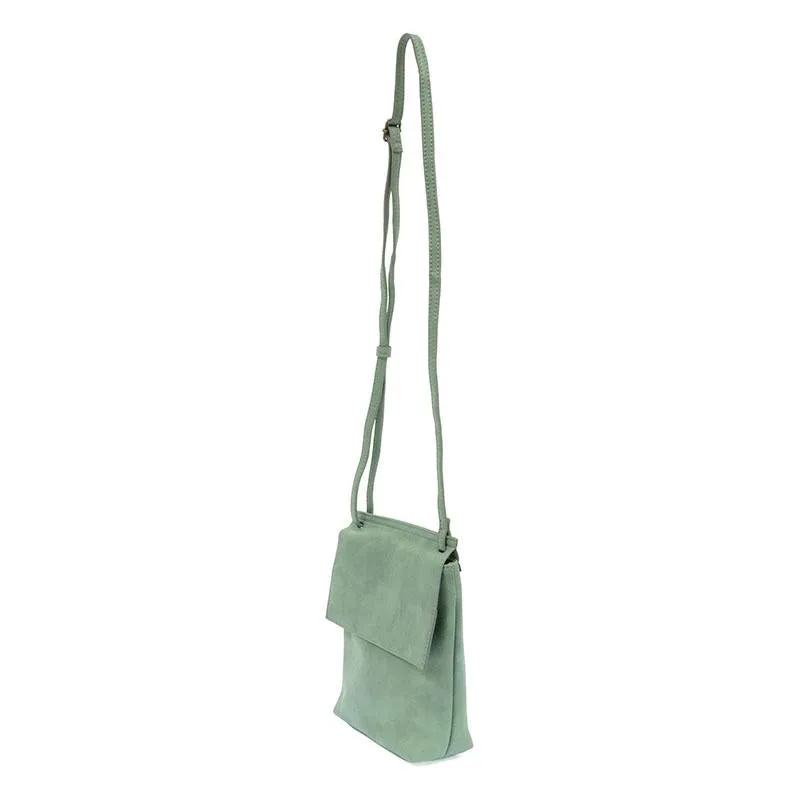 Aegean Teal Front Flap Crossbody By Joy Susan