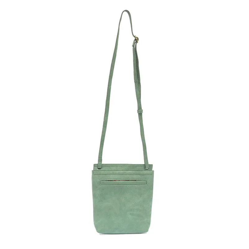 Aegean Teal Front Flap Crossbody By Joy Susan