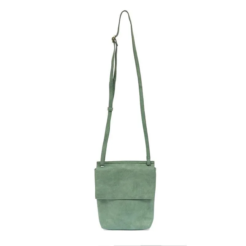 Aegean Teal Front Flap Crossbody By Joy Susan