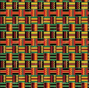 African Pattern Printed Vinyl