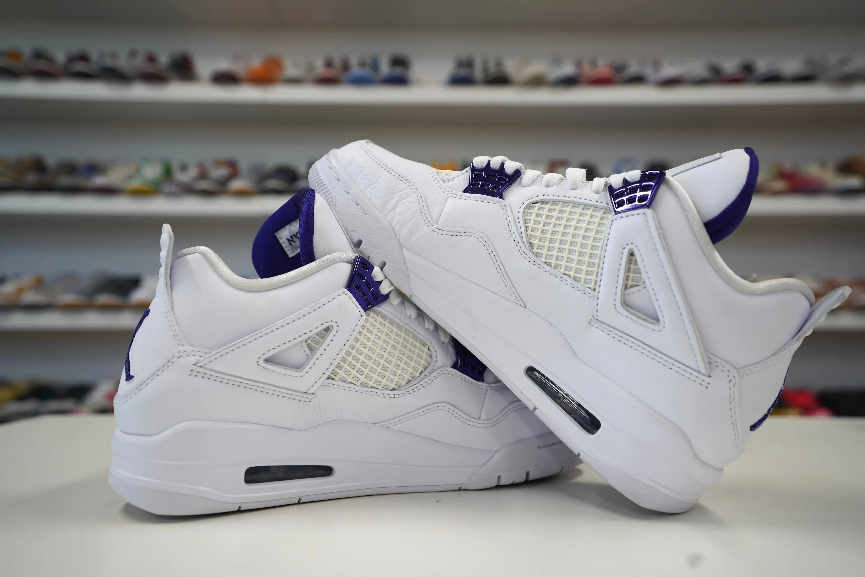 Air Jordan 4 Retro Metallic Purple