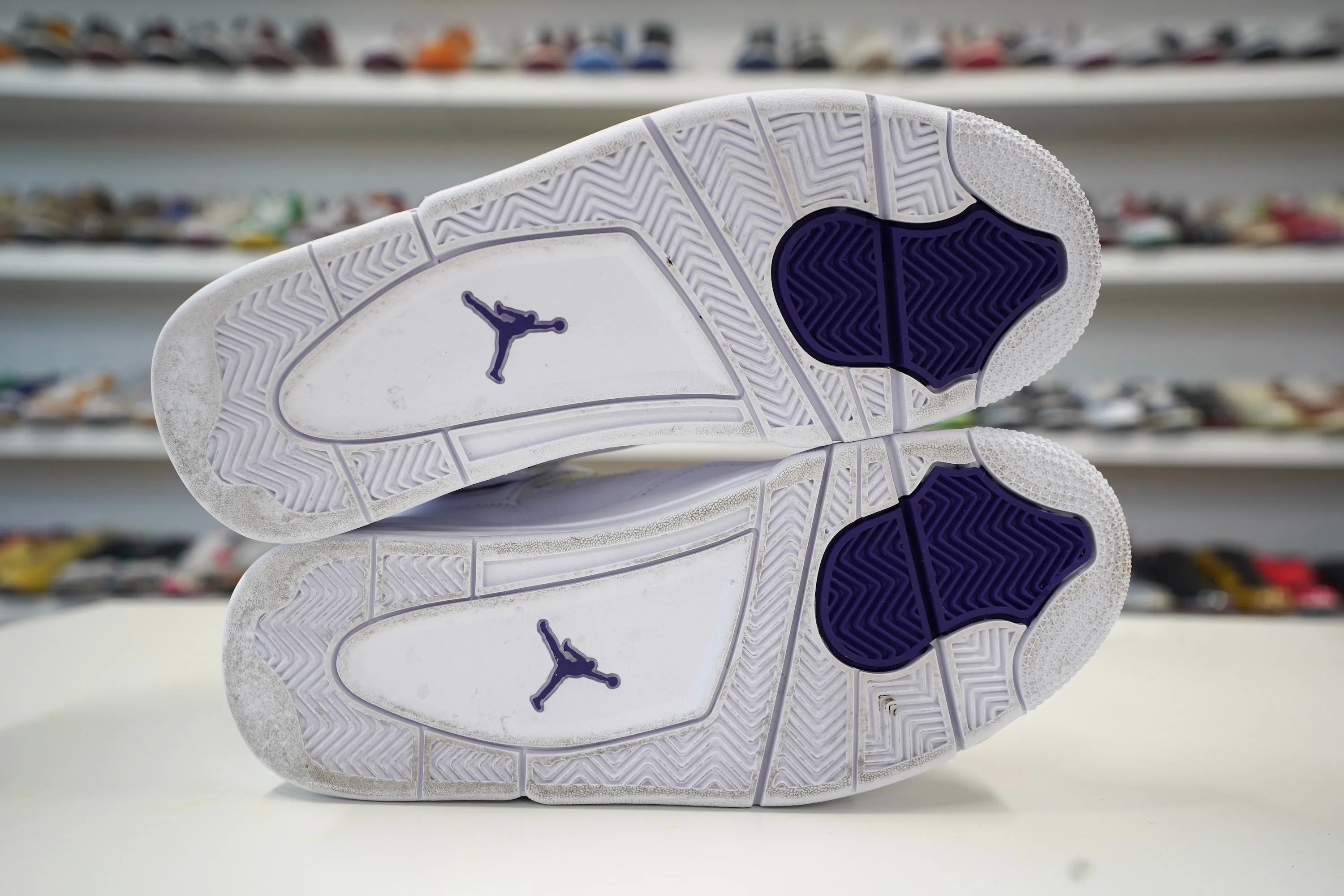 Air Jordan 4 Retro Metallic Purple
