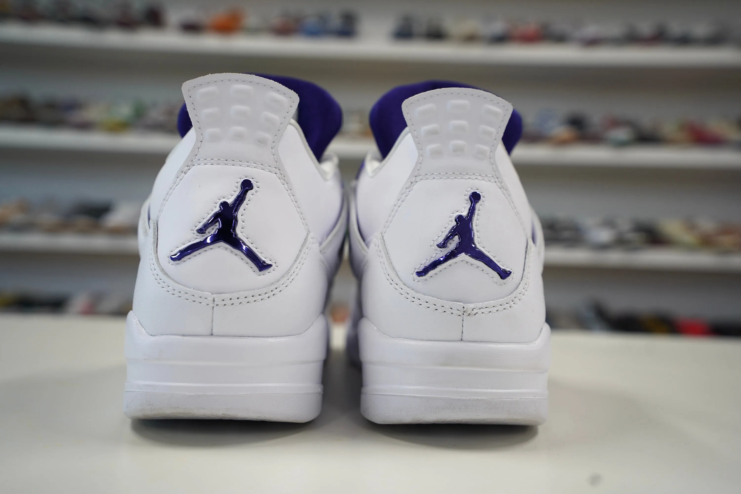 Air Jordan 4 Retro Metallic Purple