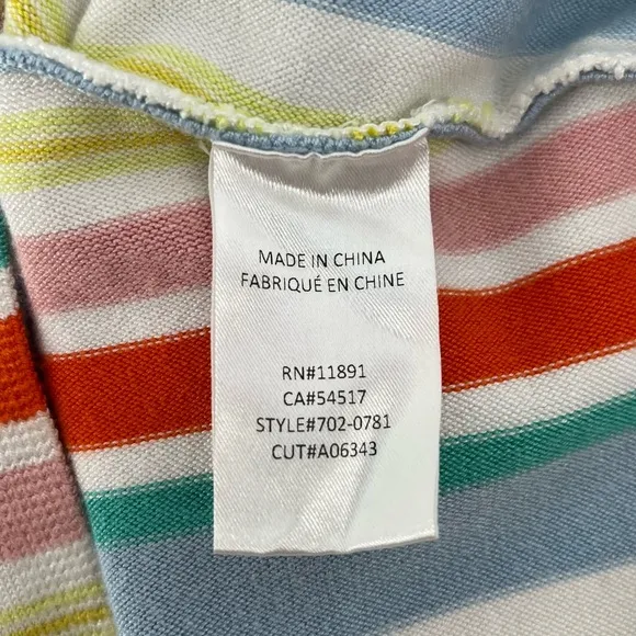 Ali &amp; Jay Shades On Stripe Body-Con Strappy Midi Length Sweater Dress Sz M or L
