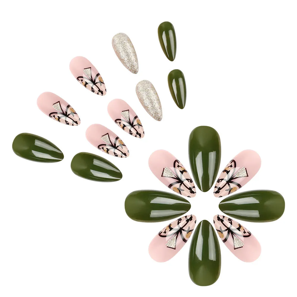 Almond Oval Glossy Pumpkin