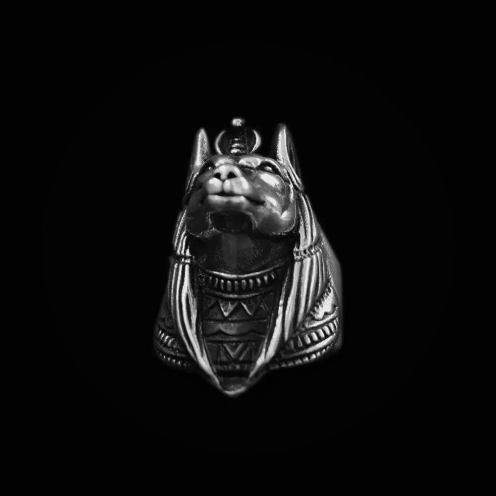 Ancient Egypt Anubis Ring