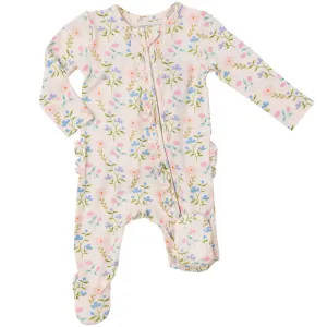 Angel Dear Simple Pretty Floral Footie Sleeper