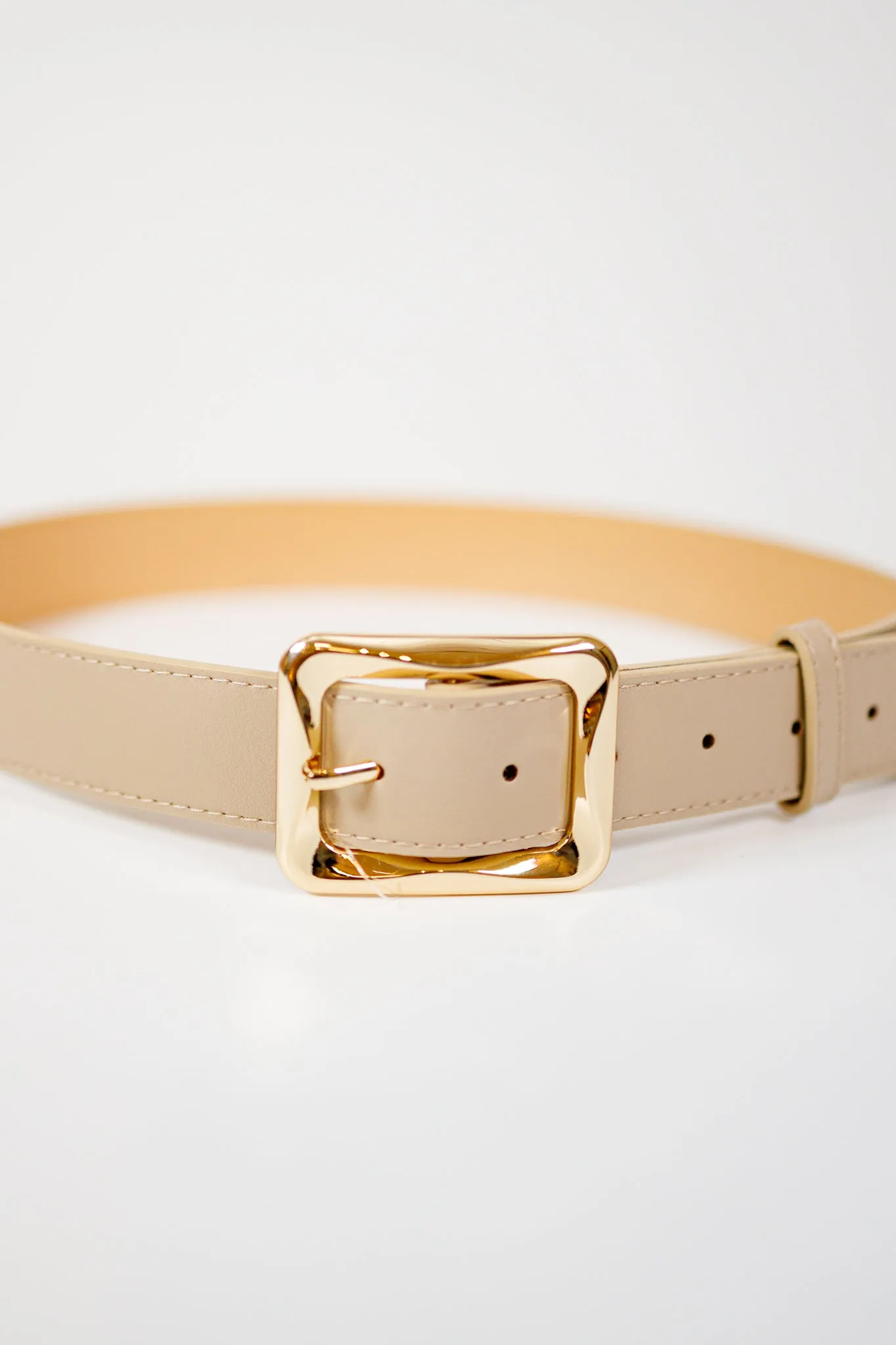 Angled Bar Rectangle Belt, VARIOUS