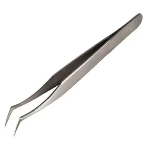 Angled Fine Point Tweezers