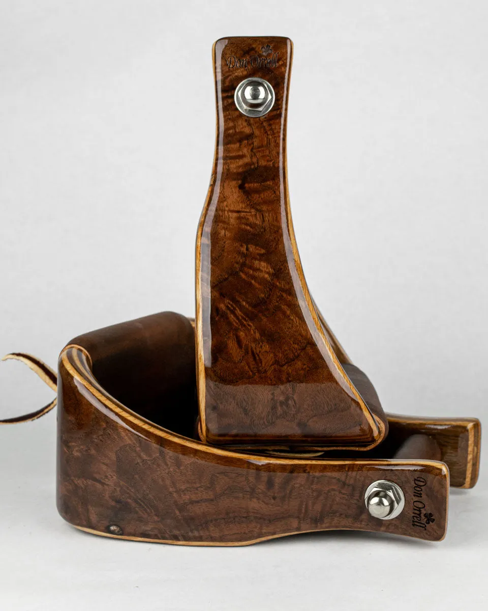 Angled Offset - 3.5" Gunstock Walnut