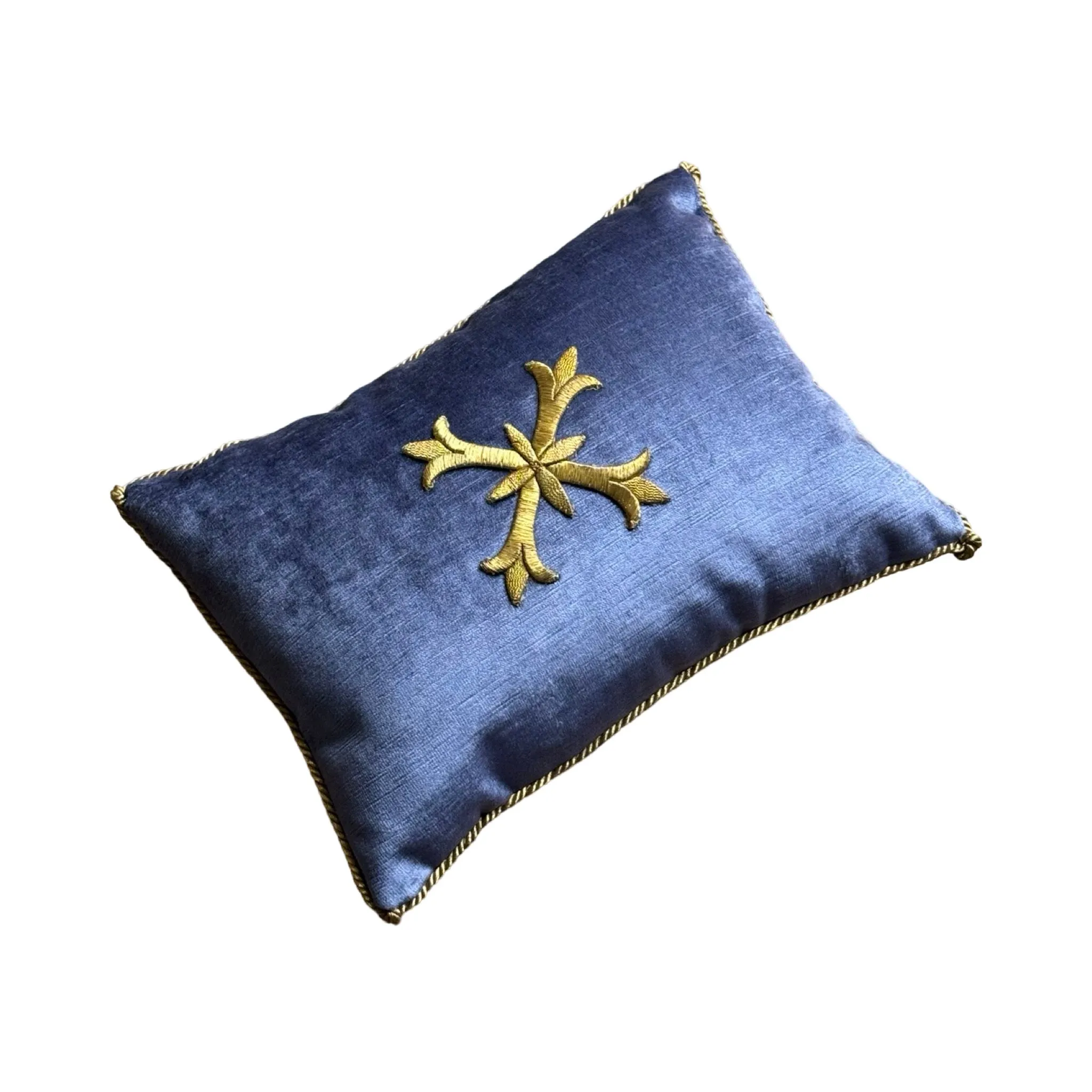Antique European Metallic Gold Embroidery (#E070624 | 9 x 12.5")