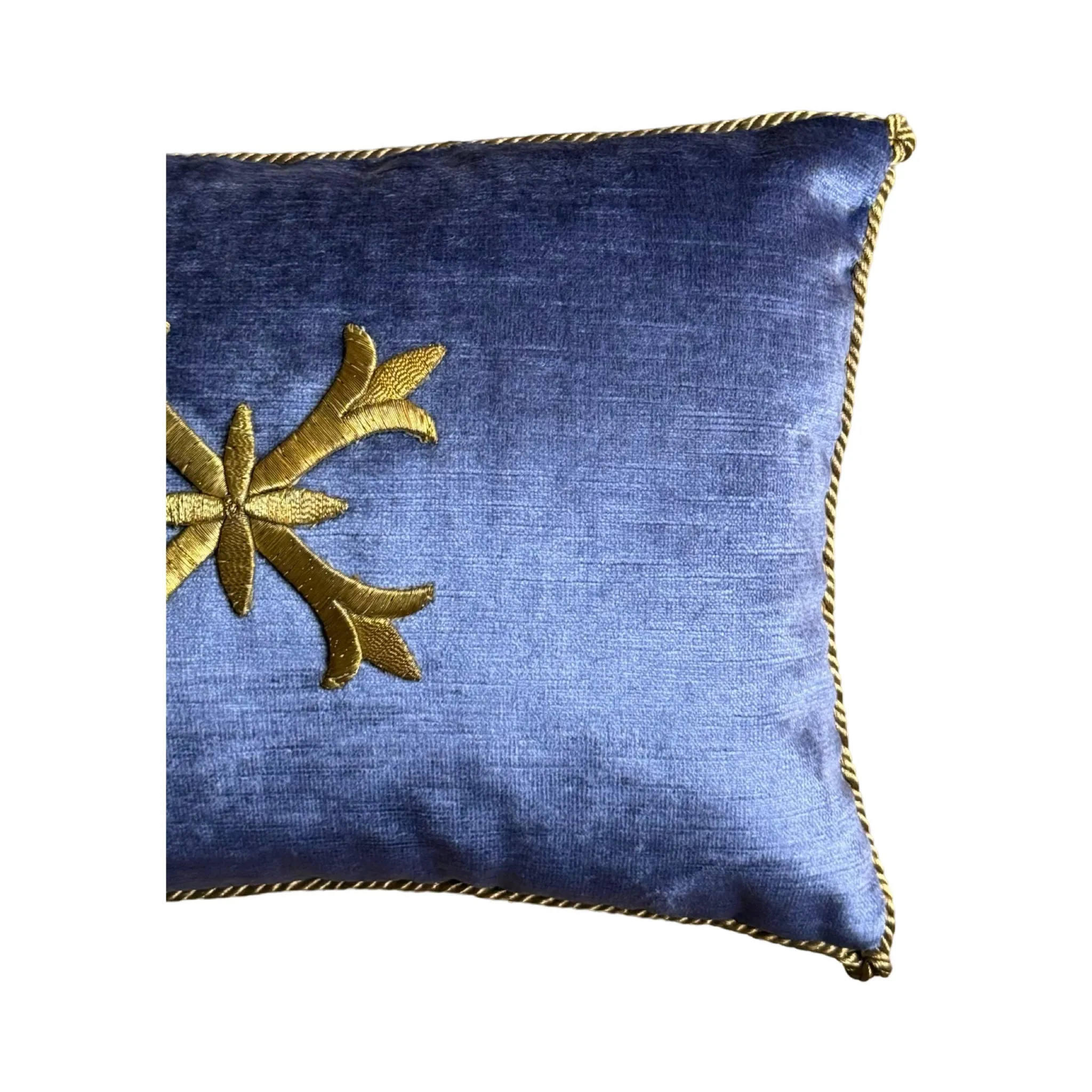 Antique European Metallic Gold Embroidery (#E070624 | 9 x 12.5")