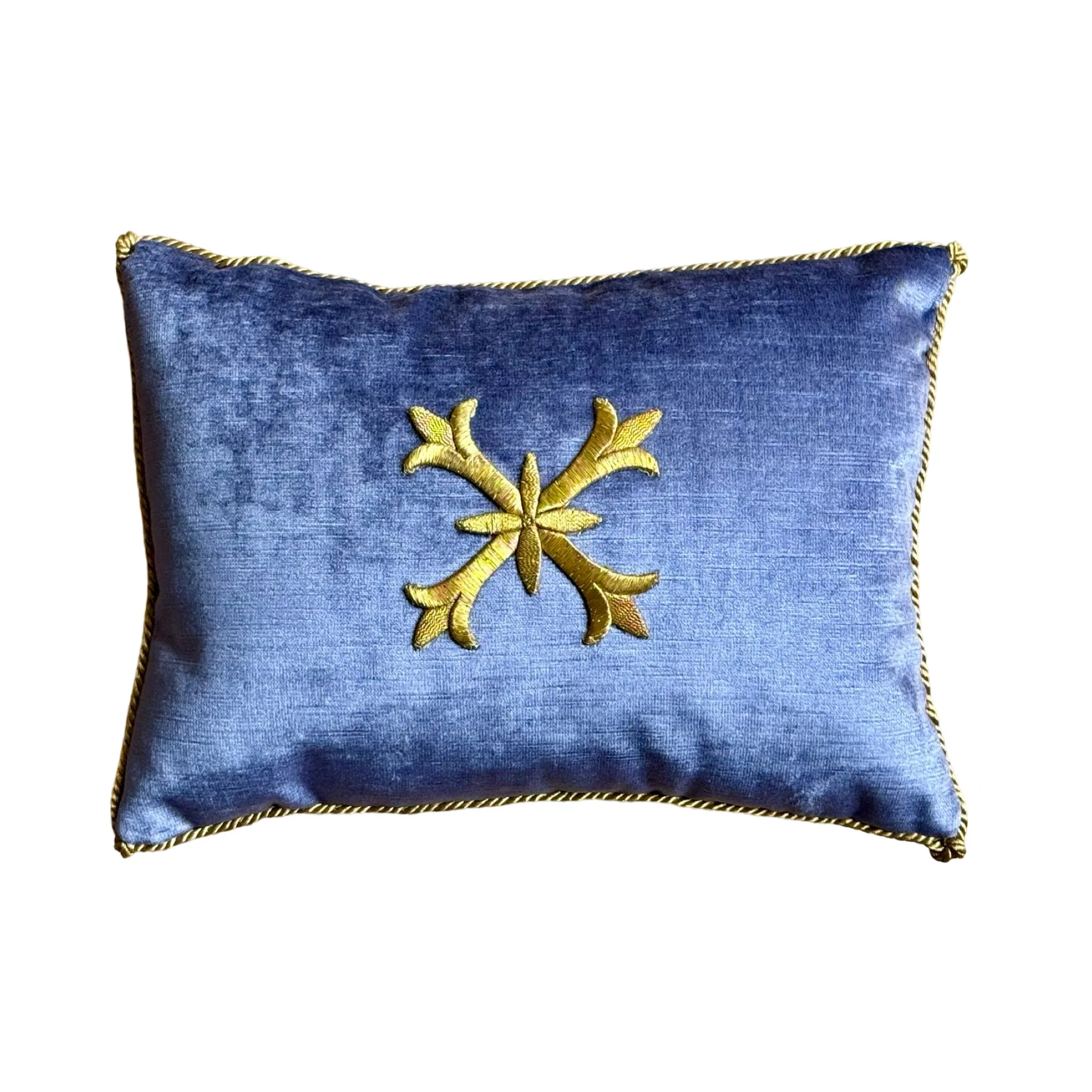 Antique European Metallic Gold Embroidery (#E070624 | 9 x 12.5")