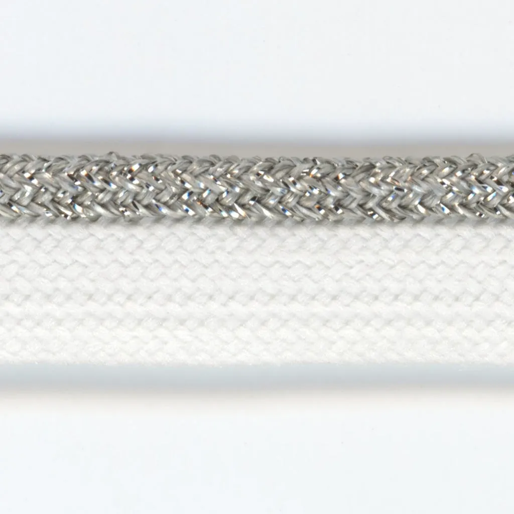 Antique Metallic Piping #2 Silver