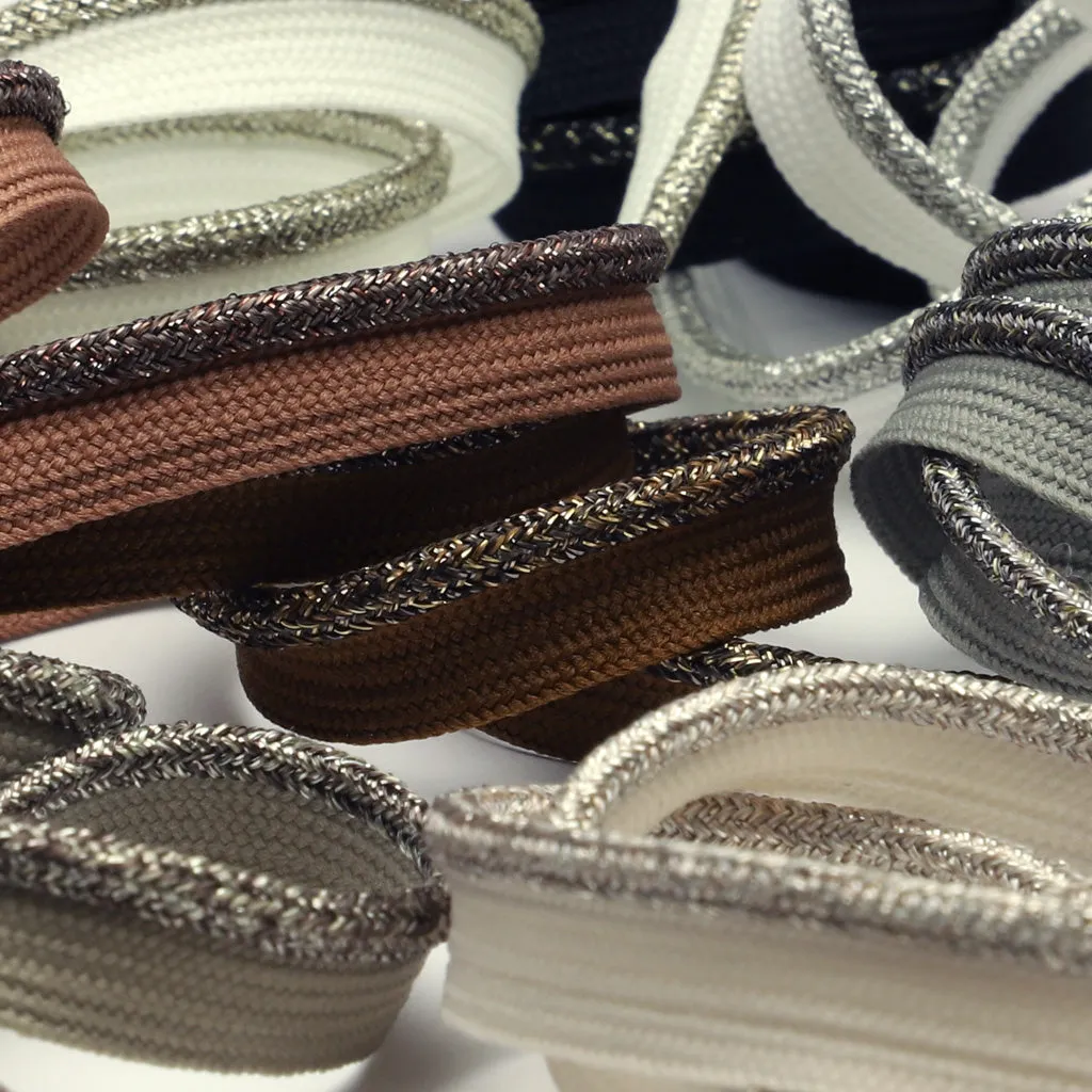 Antique Metallic Piping #2 Silver