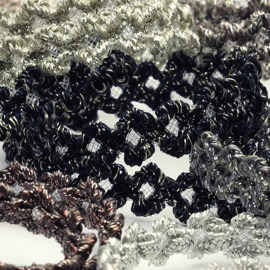 Antique Metallic Trimming Braid #6 Green Gold