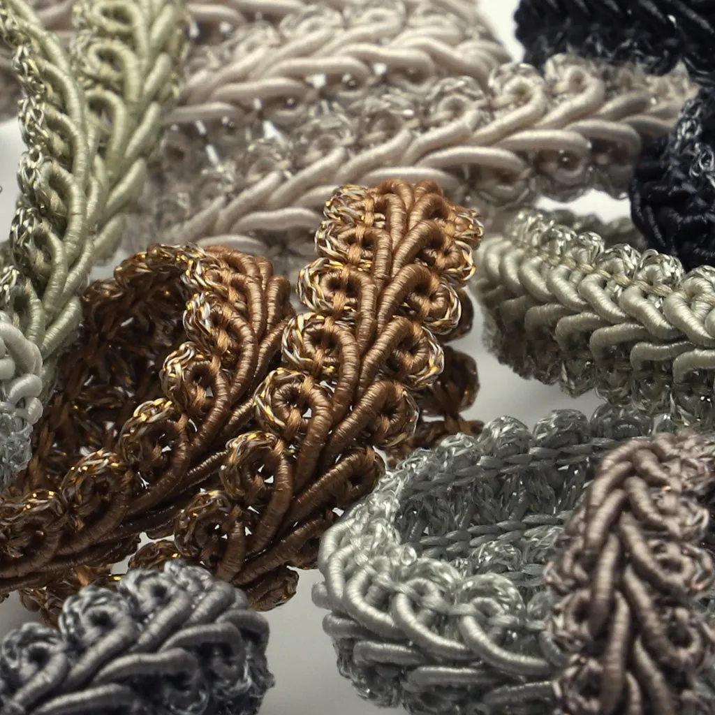 Antique Metallic Trimming Braid #60 Marshmallow Pink