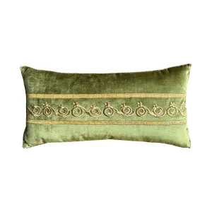 Antique Ottoman Empire Raised Gold Embroidery (#E131723 | 11 1/2 x 23")