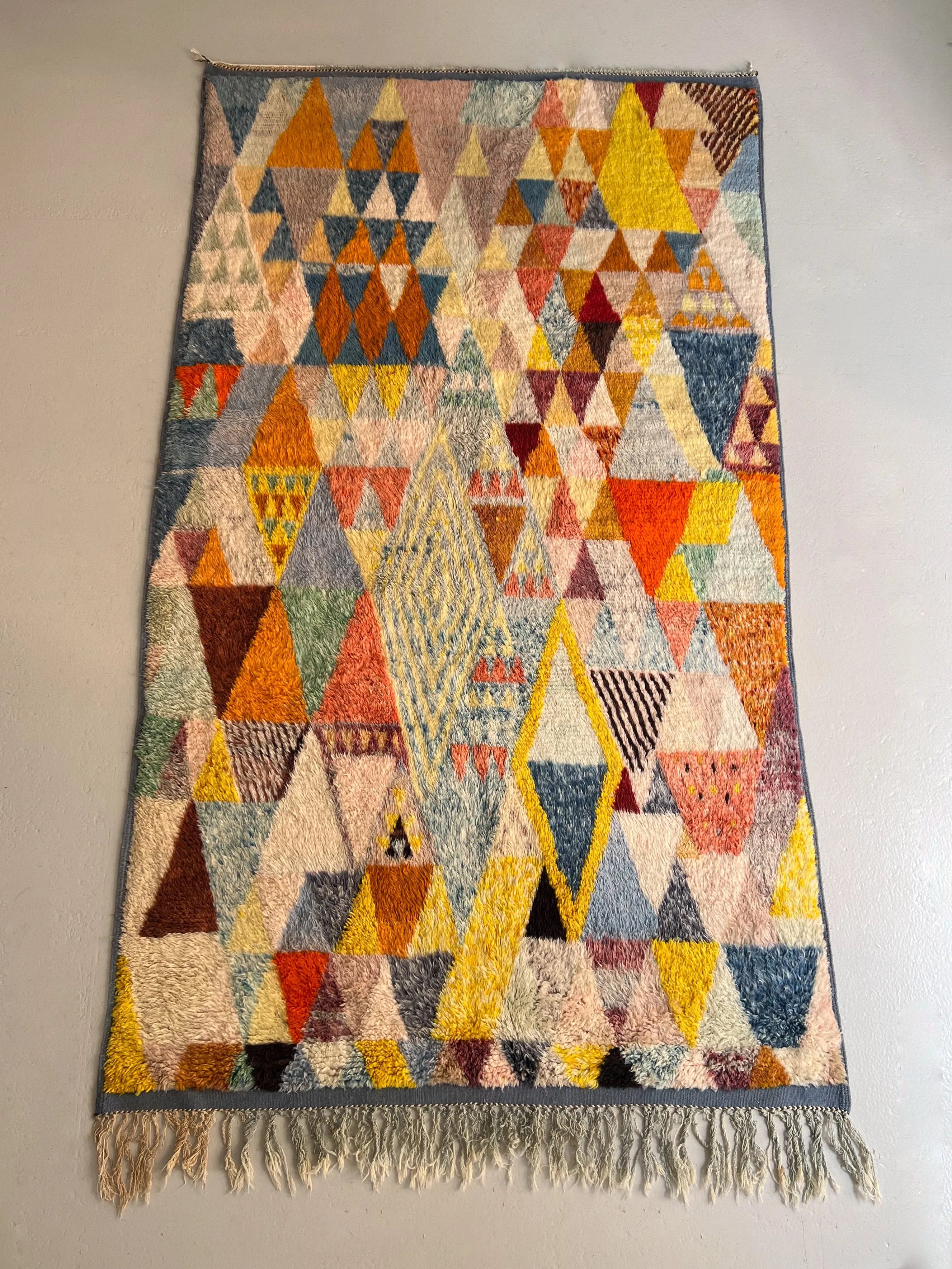 Anzal's Colorful Diamond Hand-Knot
