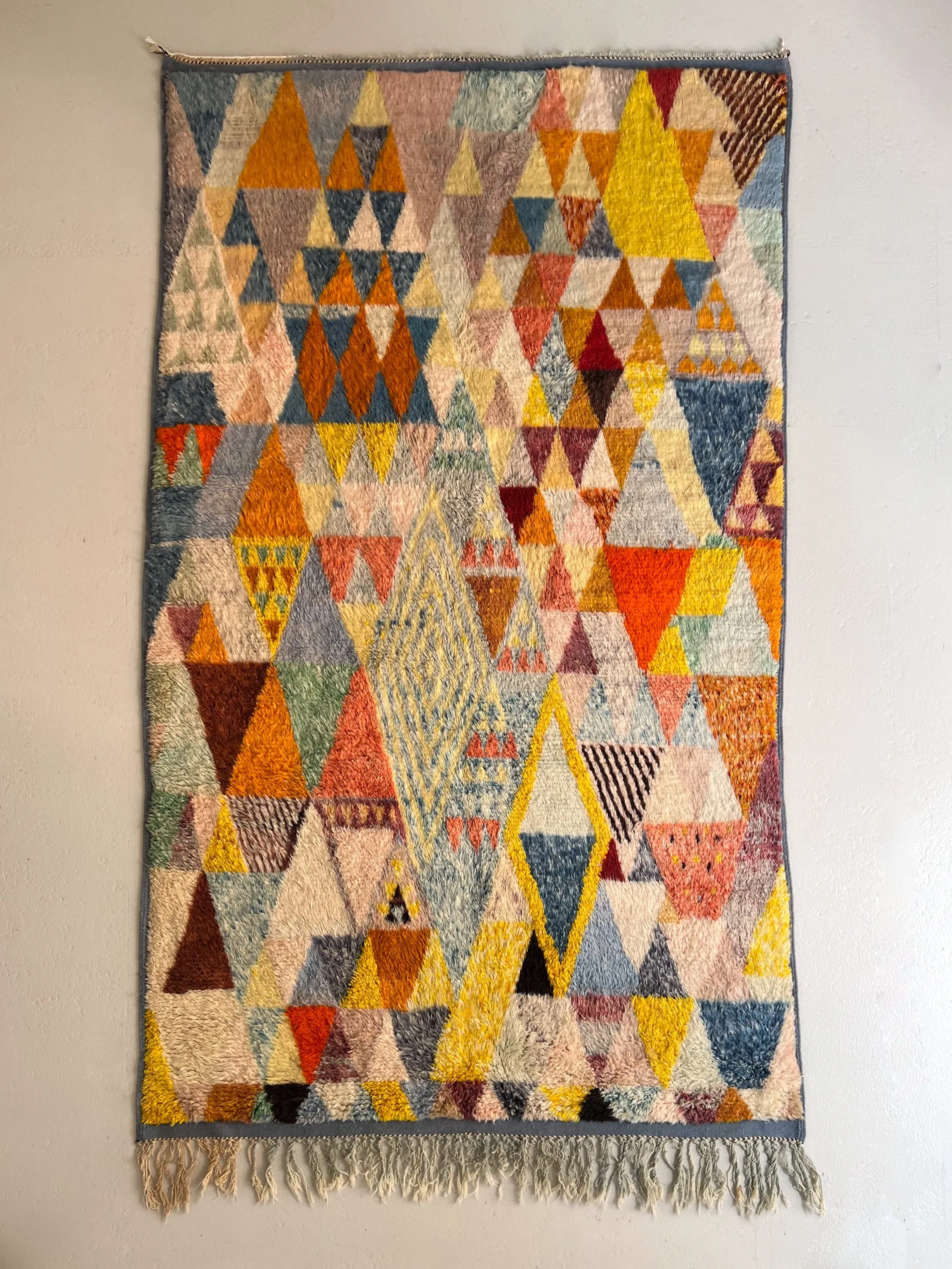 Anzal's Colorful Diamond Hand-Knot